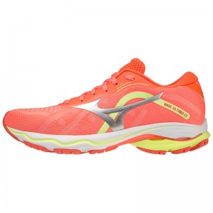 Mizuno Wave Ultima 13 ランニングシューズ レディース オレンジ | JP-690851