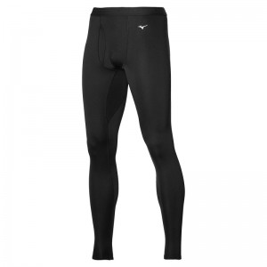 Mizuno ミッドカット Weight Long Tight トップス メンズ 黒 | JP-781039