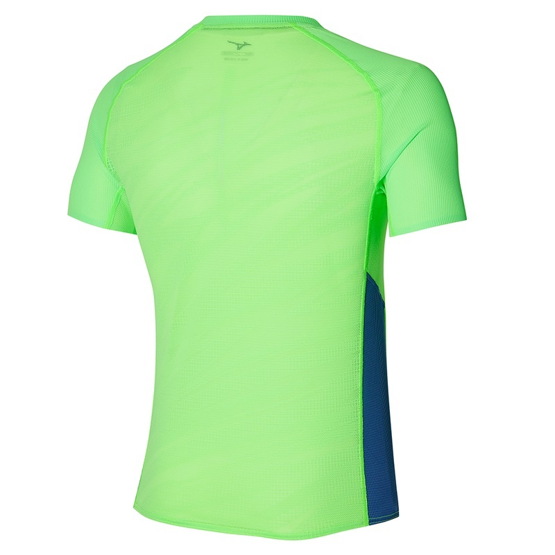 Mizuno Aero Tee Tシャツ メンズ ライト緑 | JP-041682