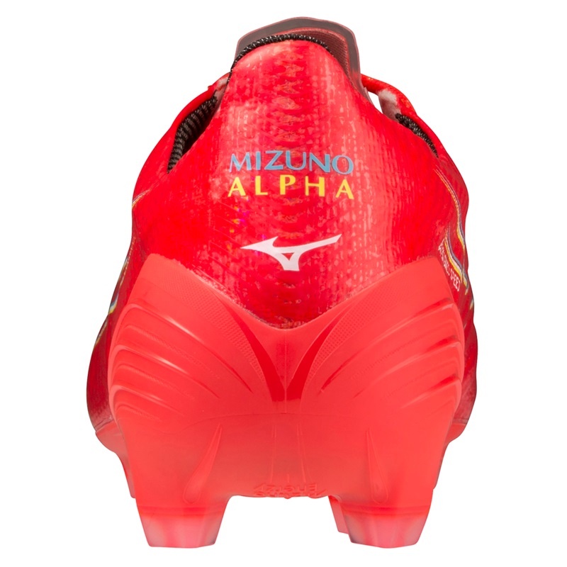 Mizuno Alpha Elite サッカーシューズ レディース コーラル 色 白 | JP-782416