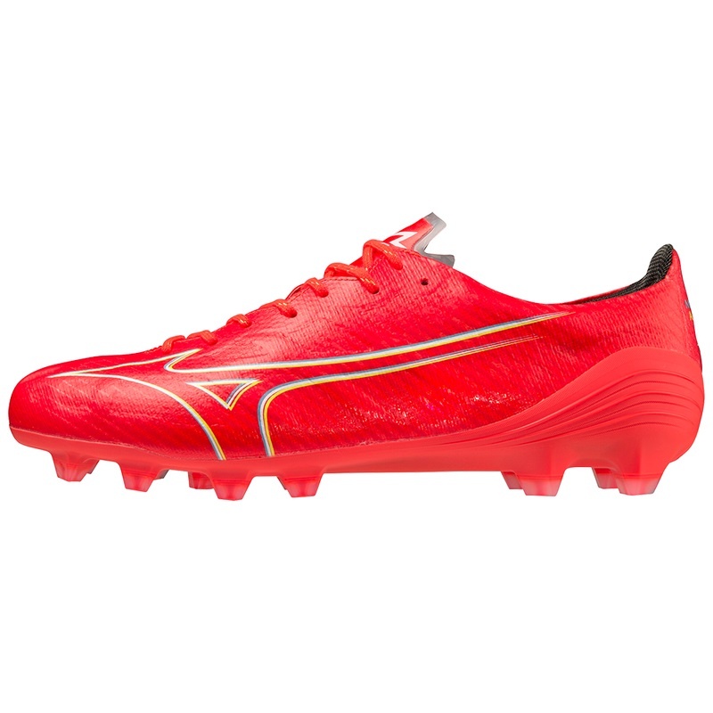 Mizuno Alpha Elite サッカーシューズ レディース コーラル 色 白 | JP-782416