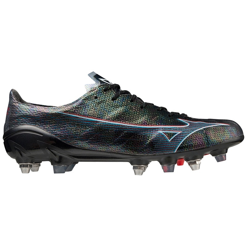 Mizuno Alpha Japan Mix サッカーシューズ レディース 黒 | JP-026791