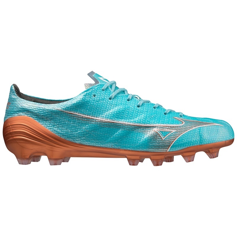 Mizuno Alpha Japan サッカーシューズ メンズ 青 ゴールド | JP-275918