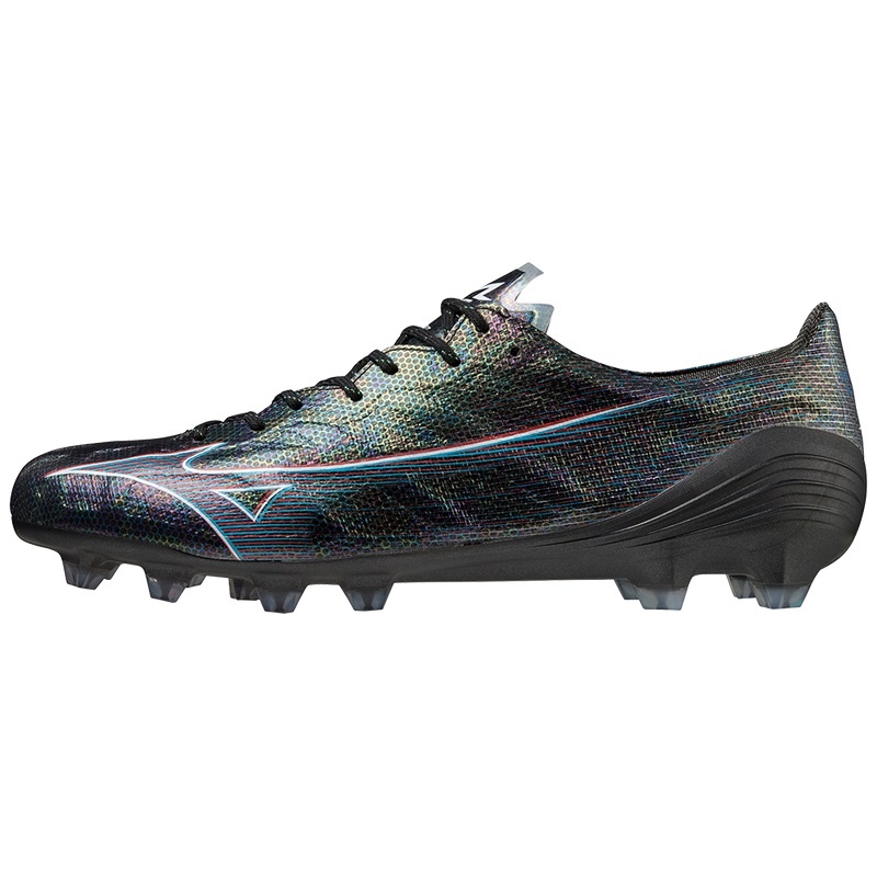 Mizuno Alpha Japan サッカーシューズ メンズ 黒 赤 | JP-372968