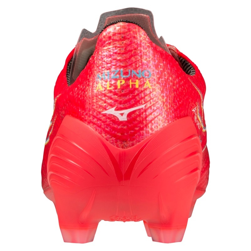 Mizuno Alpha Japan サッカーシューズ レディース コーラル 色 白 | JP-498607