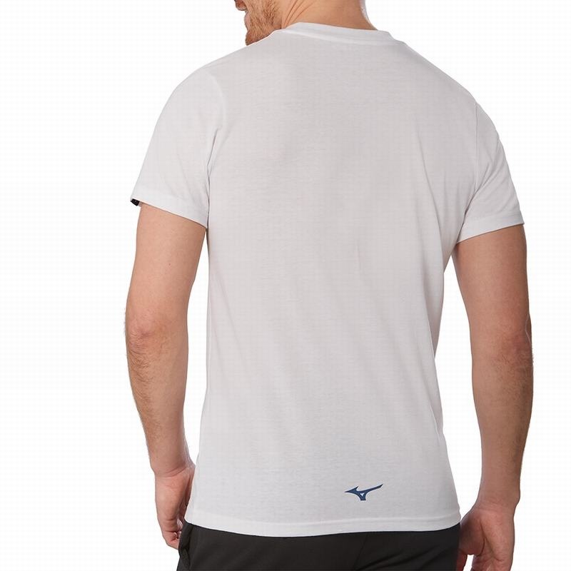 Mizuno Athletics Mizuno Tee Tシャツ メンズ 白 | JP-852419