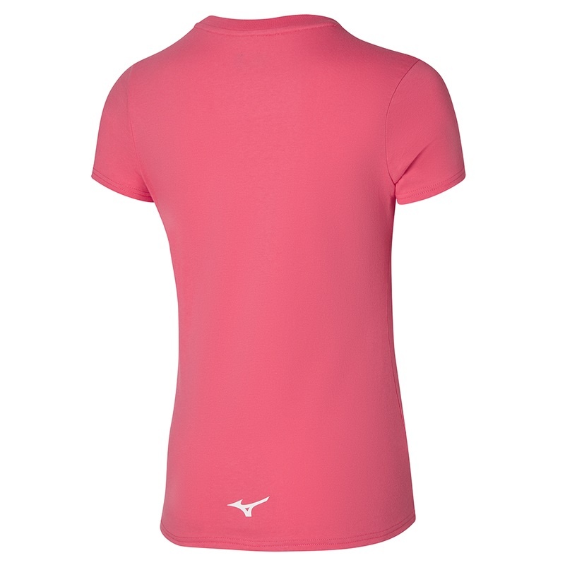 Mizuno Athletics Mizuno Tee Tシャツ レディース コーラル 色 | JP-580627