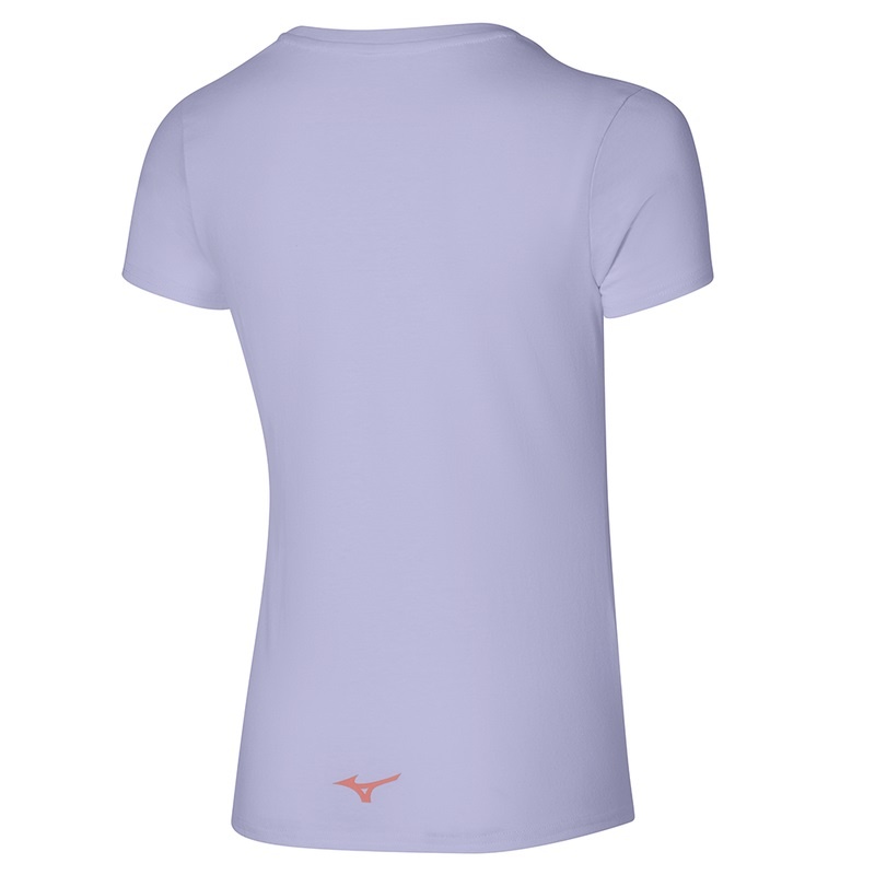 Mizuno Athletics RB Tee Tシャツ レディース 紫 | JP-169047