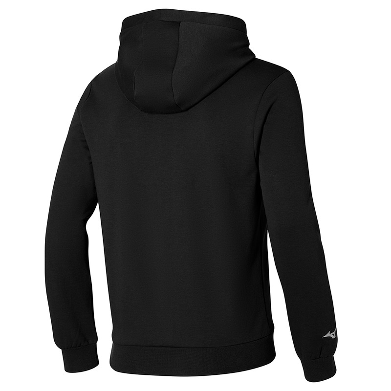 Mizuno Athletics グラフィック Hoody トップス メンズ 黒 | JP-943108