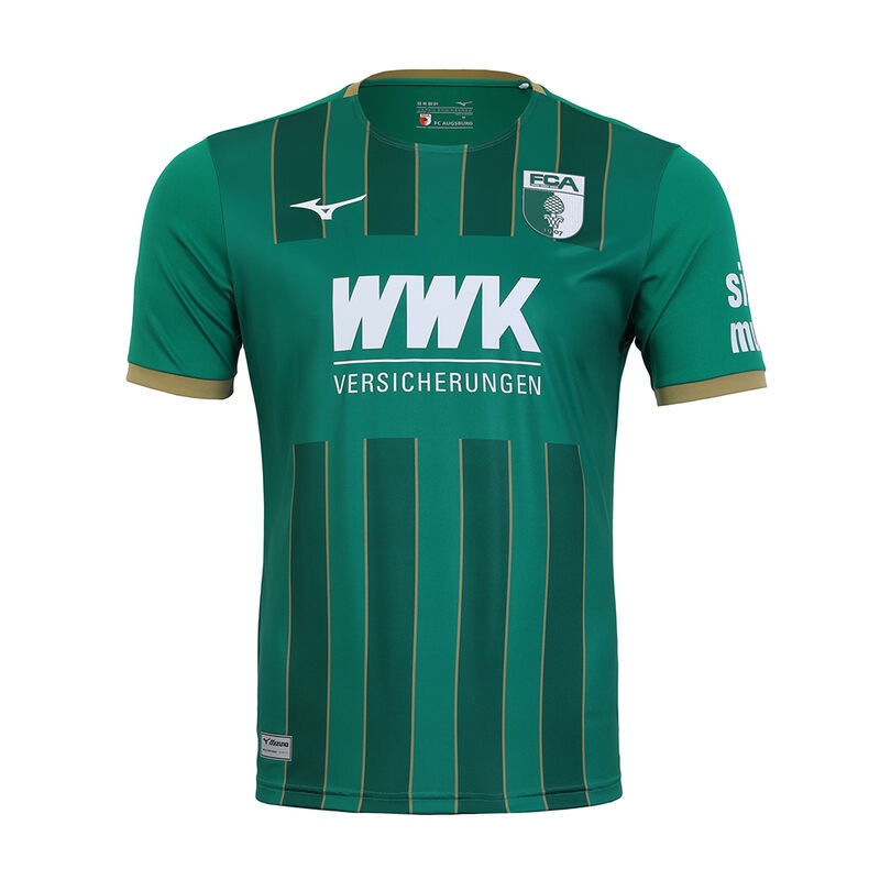 Mizuno Away Jersey Augsburg M トップス メンズ 緑 | JP-897136