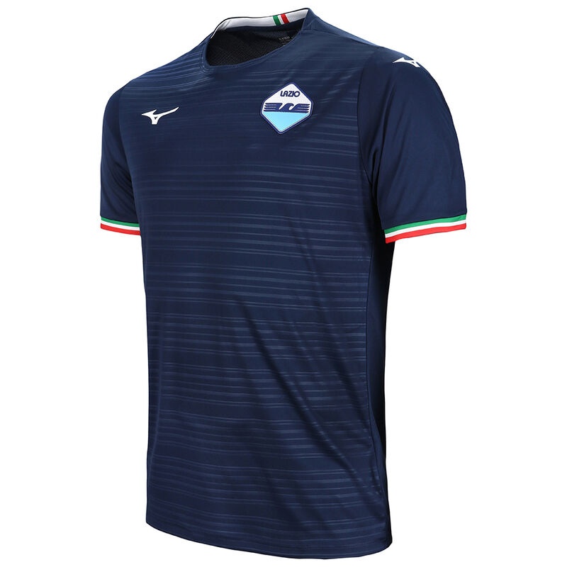 Mizuno Away SS Jersey Lazio M トップス メンズ ネイビー | JP-614792