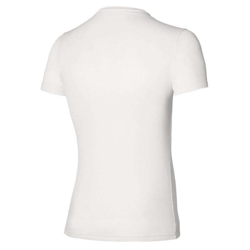 Mizuno BT Under V Neck Tee Tシャツ メンズ 白 | JP-036725