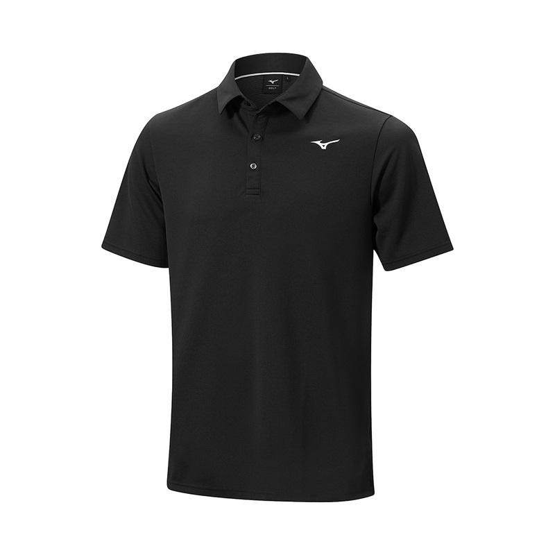 Mizuno BT 冬の Polo メンズ 黒 | JP-823750