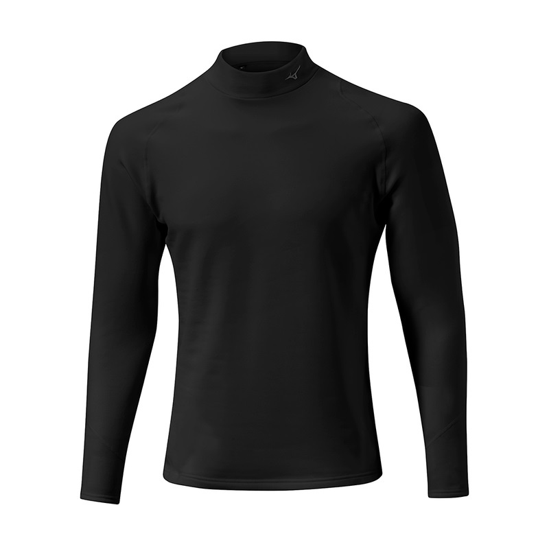 Mizuno Breath Thermo Biogear Base Layer トップス メンズ 黒 | JP-730815