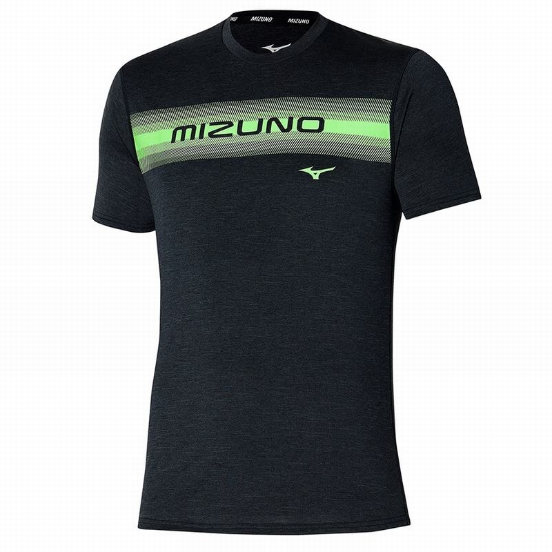 Mizuno Core Mizuno Tee Tシャツ メンズ 黒 | JP-987054