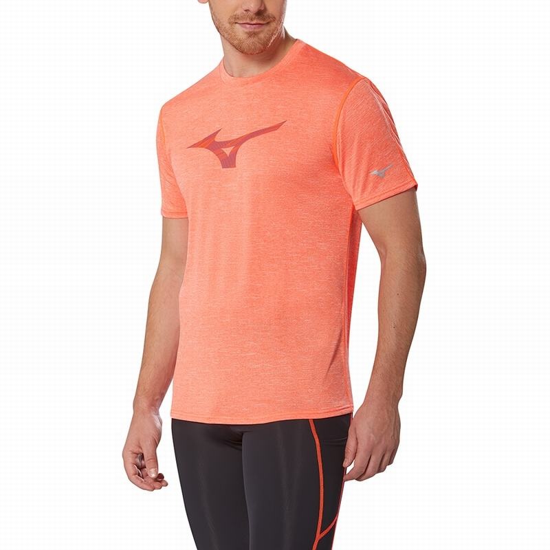 Mizuno Core RB Tee Tシャツ メンズ オレンジ | JP-715860