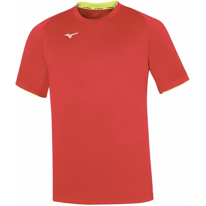 Mizuno Core SS Tee Tシャツ メンズ 赤 黄色 | JP-712068