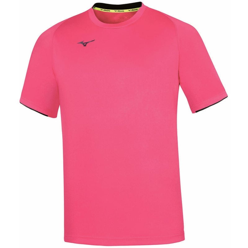 Mizuno Core SS Tee Tシャツ メンズ ピンク ネイビー | JP-957284