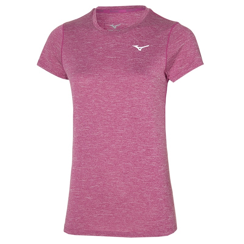 Mizuno Core グラフィック Tee Tシャツ レディース ピンク | JP-490673