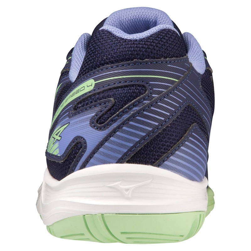 Mizuno Cyclone Speed 4 バレーボールシューズ メンズ 青 緑 | JP-513469