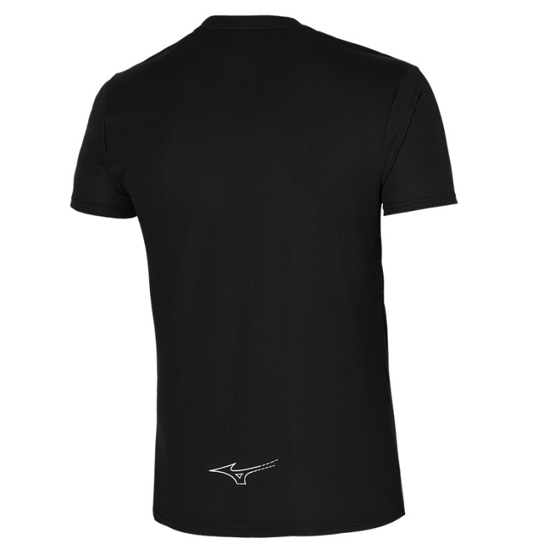 Mizuno Dryaeroflow Tee Tシャツ メンズ 黒 | JP-485902