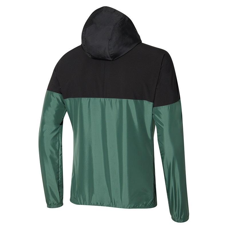 Mizuno Hoody ジャケット メンズ 緑 | JP-645310