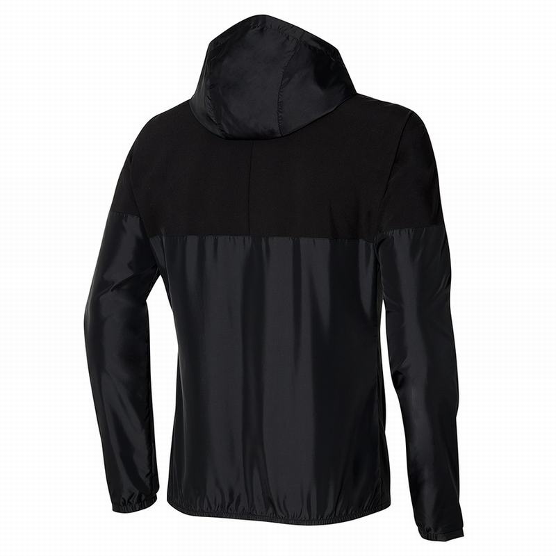 Mizuno Hoody ジャケット メンズ 黒 | JP-948025