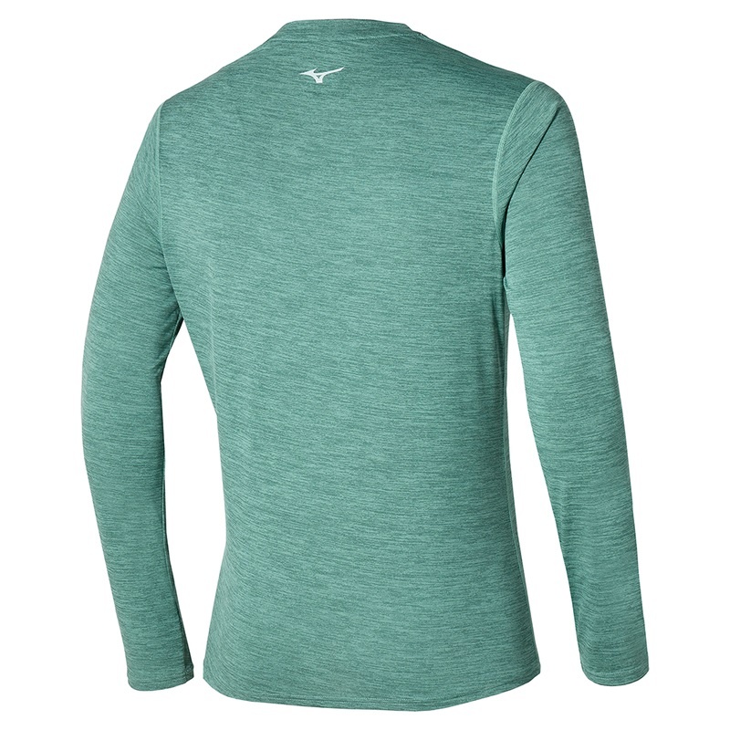 Mizuno Impulse Core LS Tee Tシャツ メンズ 青 | JP-714906