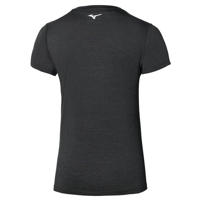 Mizuno Impulse Core Tee Tシャツ レディース 黒 | JP-657028