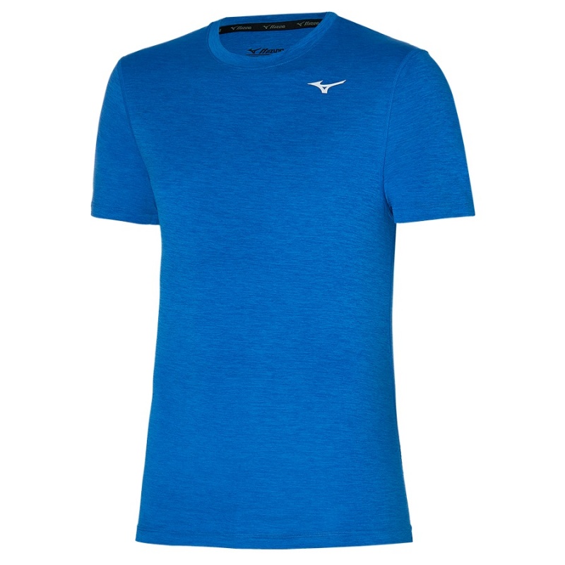 Mizuno Impulse Core Tee Tシャツ メンズ 青 | JP-824063