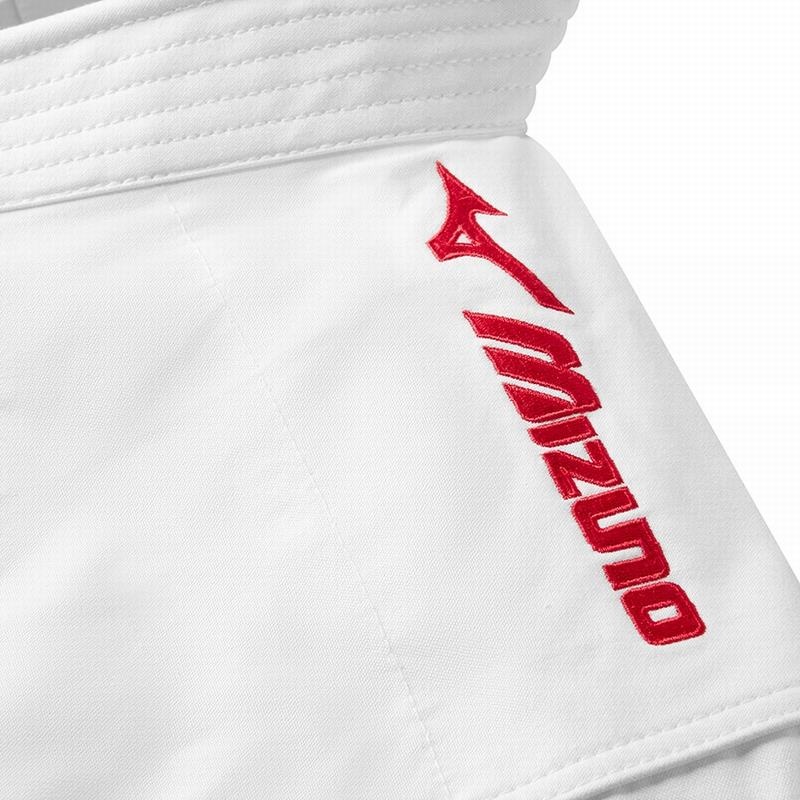 Mizuno Kime Embroidery Karategis レディース 白 | JP-180376