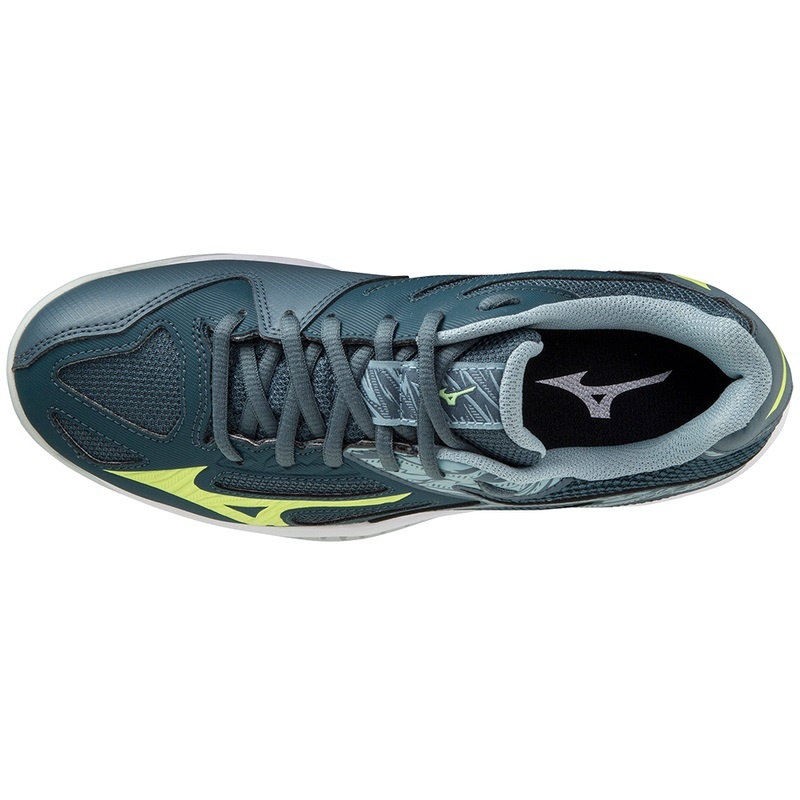 Mizuno Lightning Star Z6 Jr バレーボールシューズ レディース 緑 青 | JP-480529