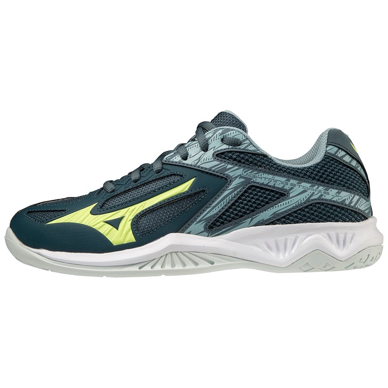 Mizuno Lightning Star Z6 Jr バレーボールシューズ レディース 緑 青 | JP-480529