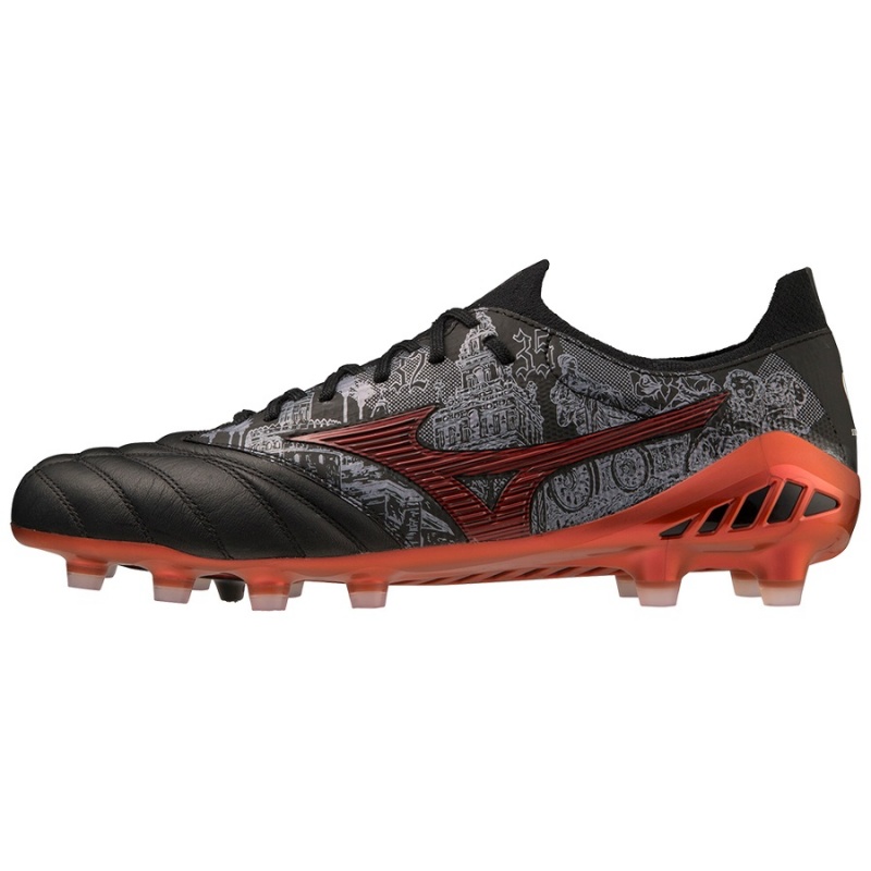 Mizuno MORELIA NEO III Beta SR4 JAPAN - Limited Edition サッカーシューズ メンズ 黒 赤 | JP-497368