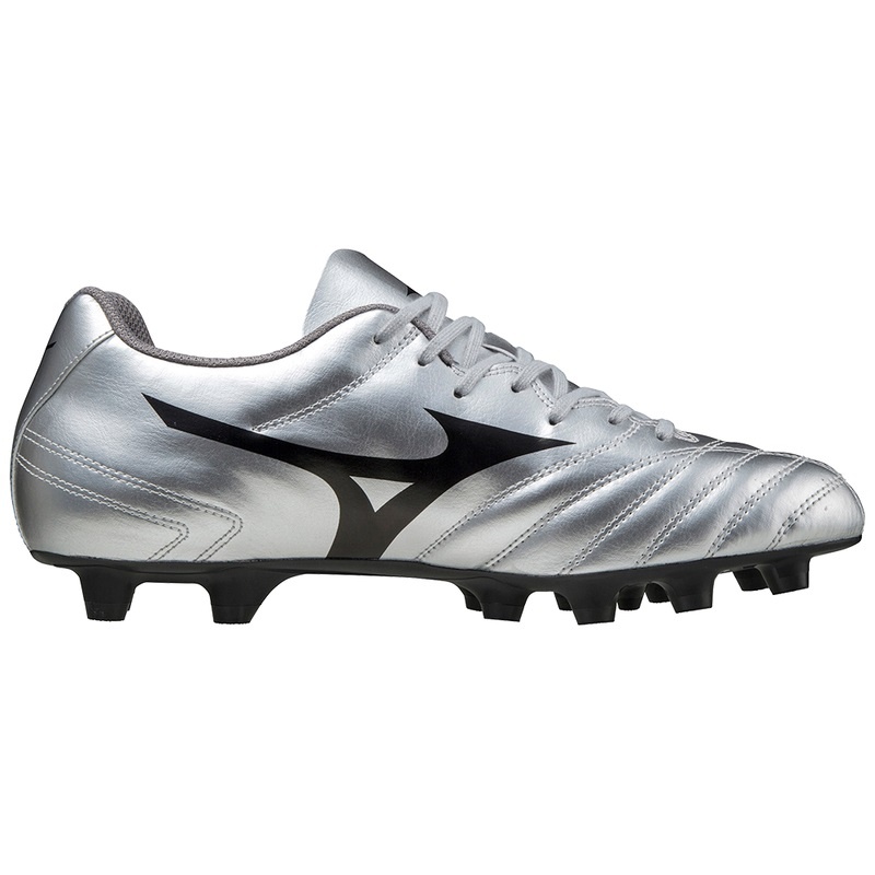 Mizuno Monarcida II Select サッカーシューズ レディース シルバー 黒 | JP-406378