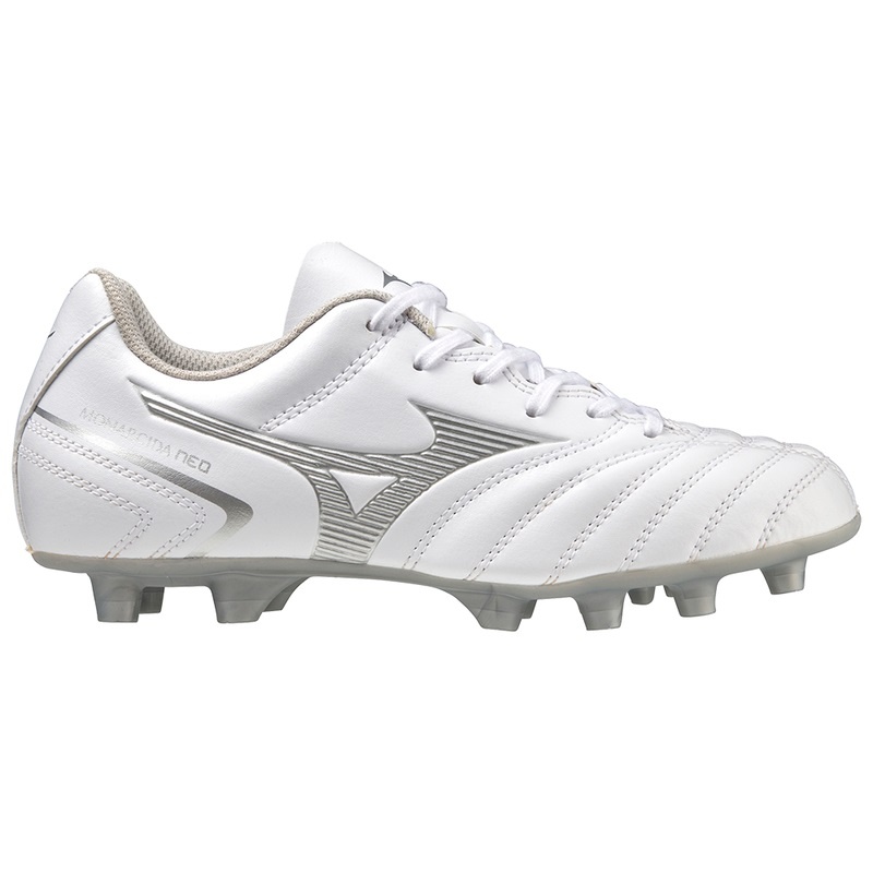 Mizuno Monarcida Neo II Select Jr サッカーシューズ レディース 白 | JP-159874