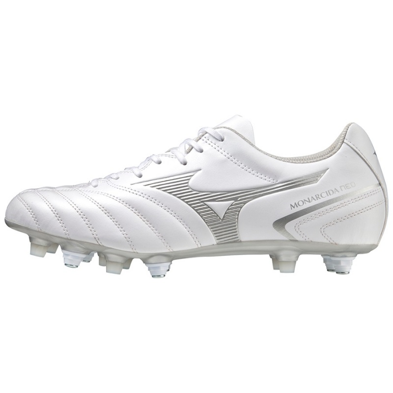 Mizuno Monarcida Neo II Select Mix サッカーシューズ レディース 白 | JP-261530