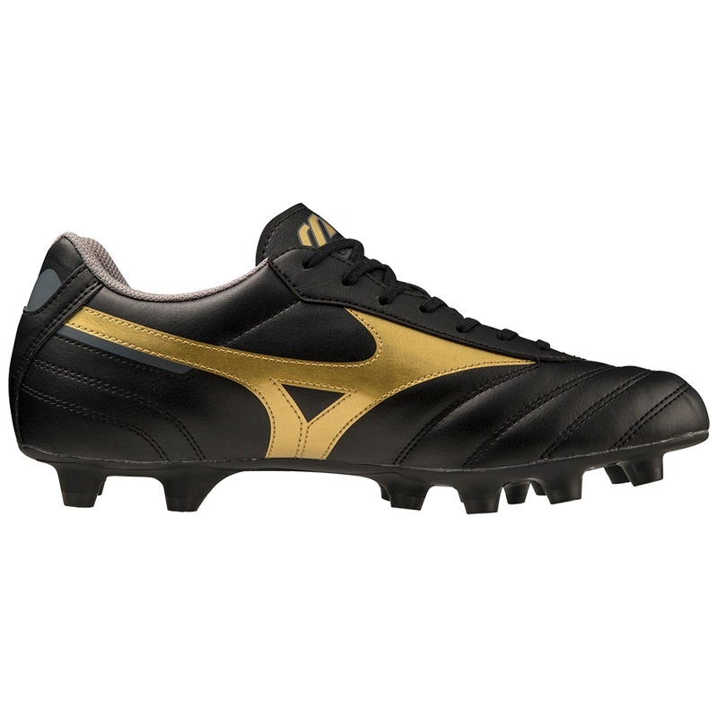 Mizuno Morelia II Club サッカーシューズ メンズ 黒 ゴールド | JP-137480