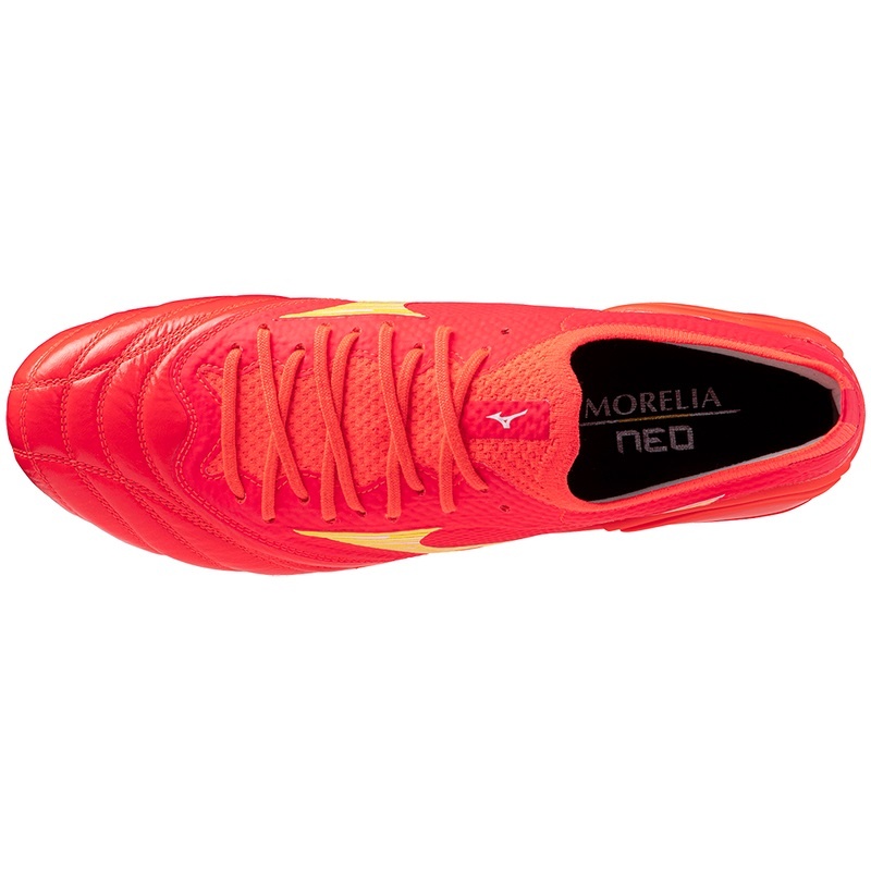 Mizuno Morelia Neo IV Beta サッカーシューズ メンズ コーラル 色 | JP-279306