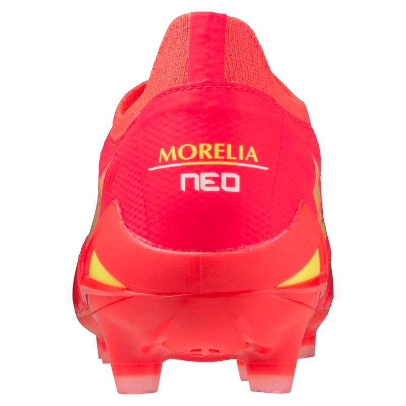 Mizuno Morelia Neo IV Beta サッカーシューズ レディース コーラル 色 | JP-371526