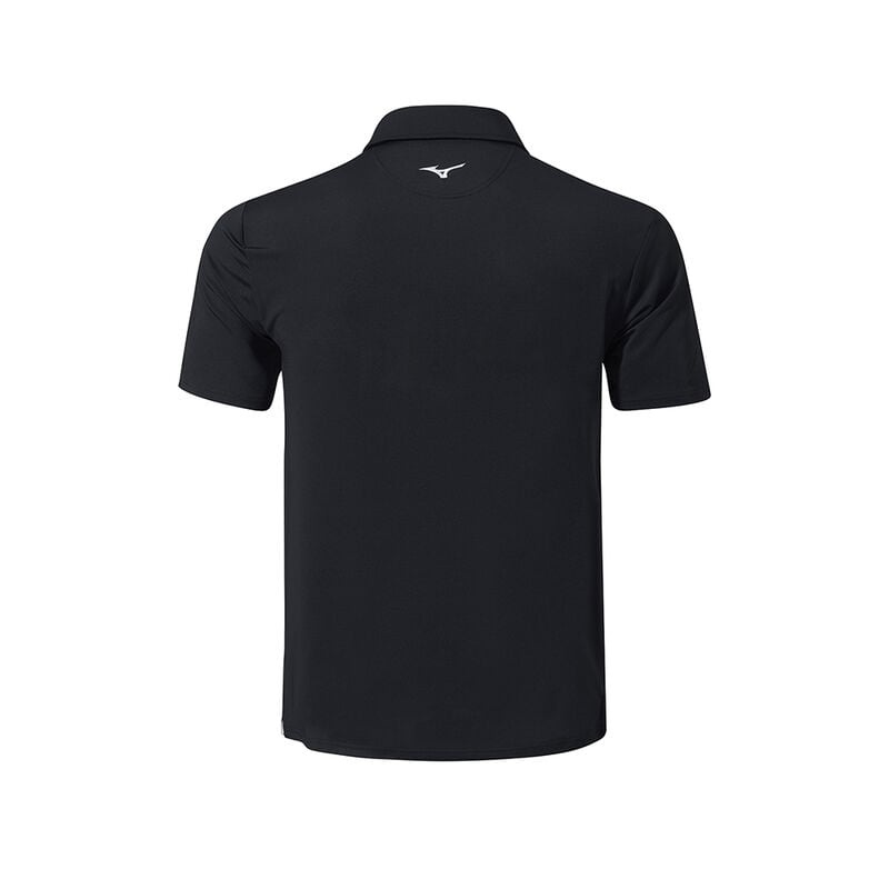 Mizuno QD Elite Stripe Polo メンズ 黒 | JP-983617