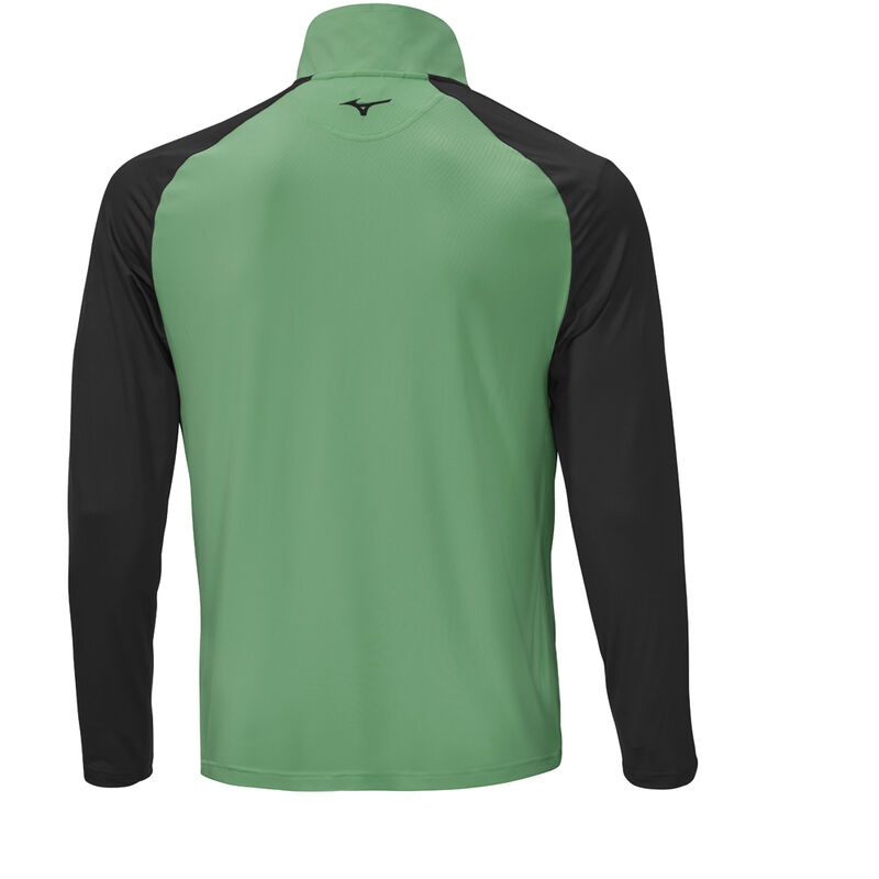 Mizuno Quick Dry Breeze 1/4 Zip トップス メンズ Mint | JP-291084