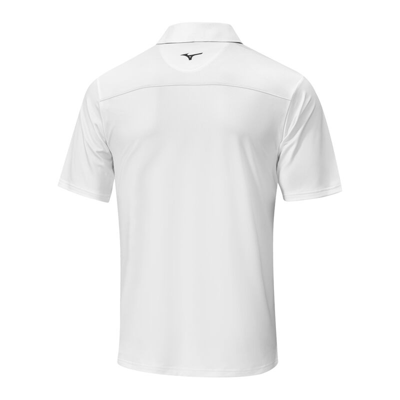 Mizuno Quick Dry Citizen Polo メンズ 白 | JP-651482