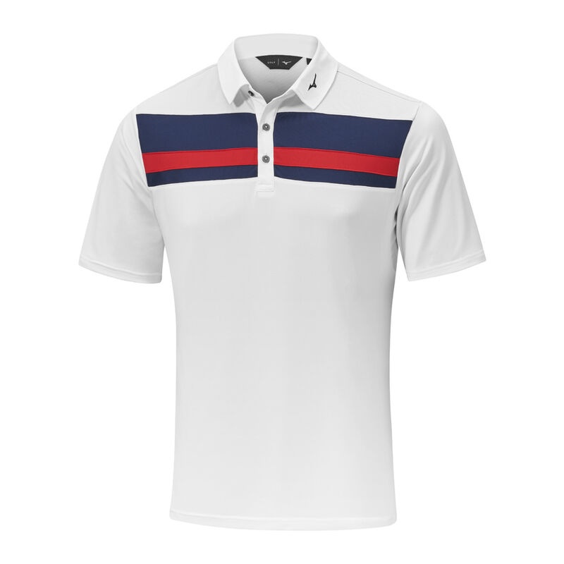 Mizuno Quick Dry Citizen Polo メンズ 白 | JP-651482