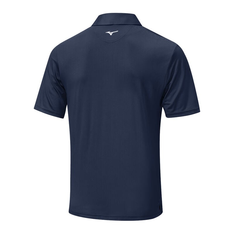 Mizuno Quick Dry Mirage Polo メンズ ネイビー | JP-824973