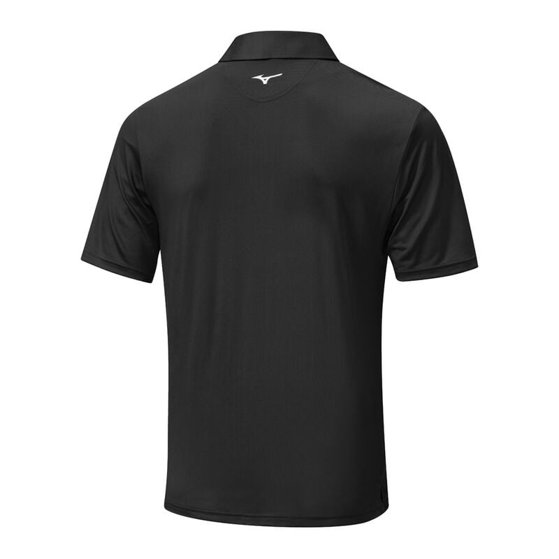 Mizuno Quick Dry Oceanic Polo メンズ 黒 | JP-340596