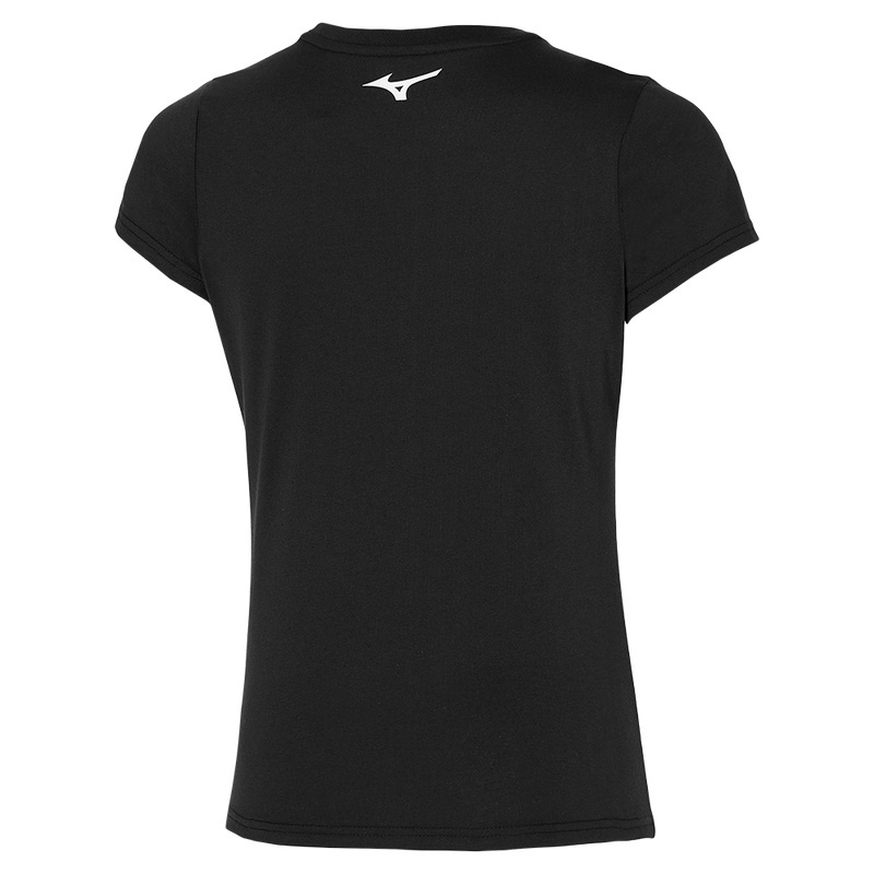 Mizuno Rb Logo Tee Tシャツ レディース 黒 | JP-163279