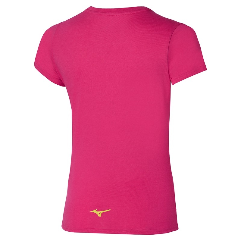 Mizuno Rb Logo Tee Tシャツ レディース ピンク | JP-352149