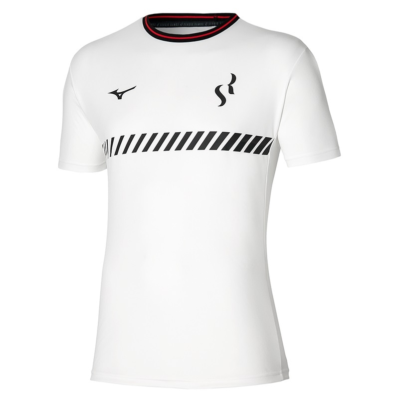 Mizuno Sergio Ramos トレーニング Tee Tシャツ レディース 白 | JP-160429