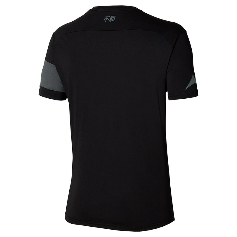 Mizuno Sergio Ramos カジュアル Tee Tシャツ レディース 黒 | JP-437265